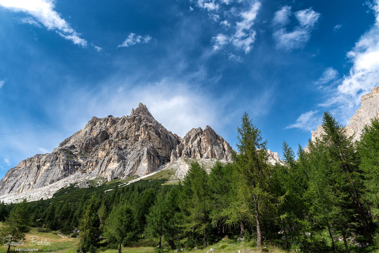 Vista da Passo Falzarego